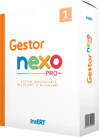 Gestor nexo PRO — pudełko produktu InsERT