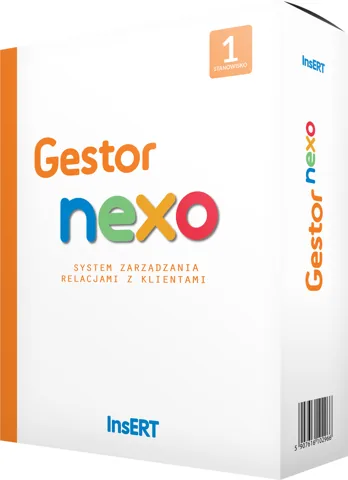 Gestor nexo — pudełko produktu InsERT