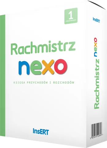 Rachmistrz nexo — pudełko produktu InsERT