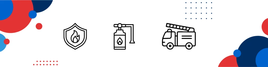 Baner bierne środki ochrony PPOŻ